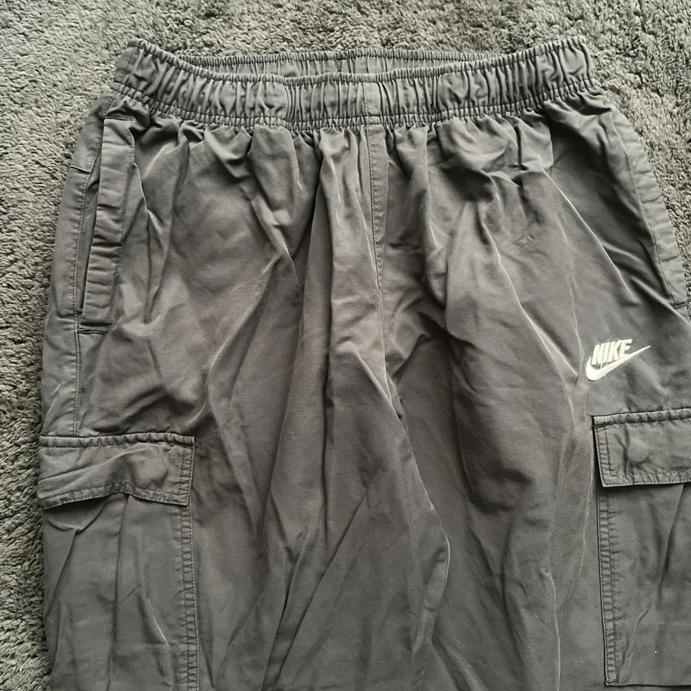 Nike Sportswear Men's M Navy Blue Unlined Woven Utility Cargo Pants Track NSW